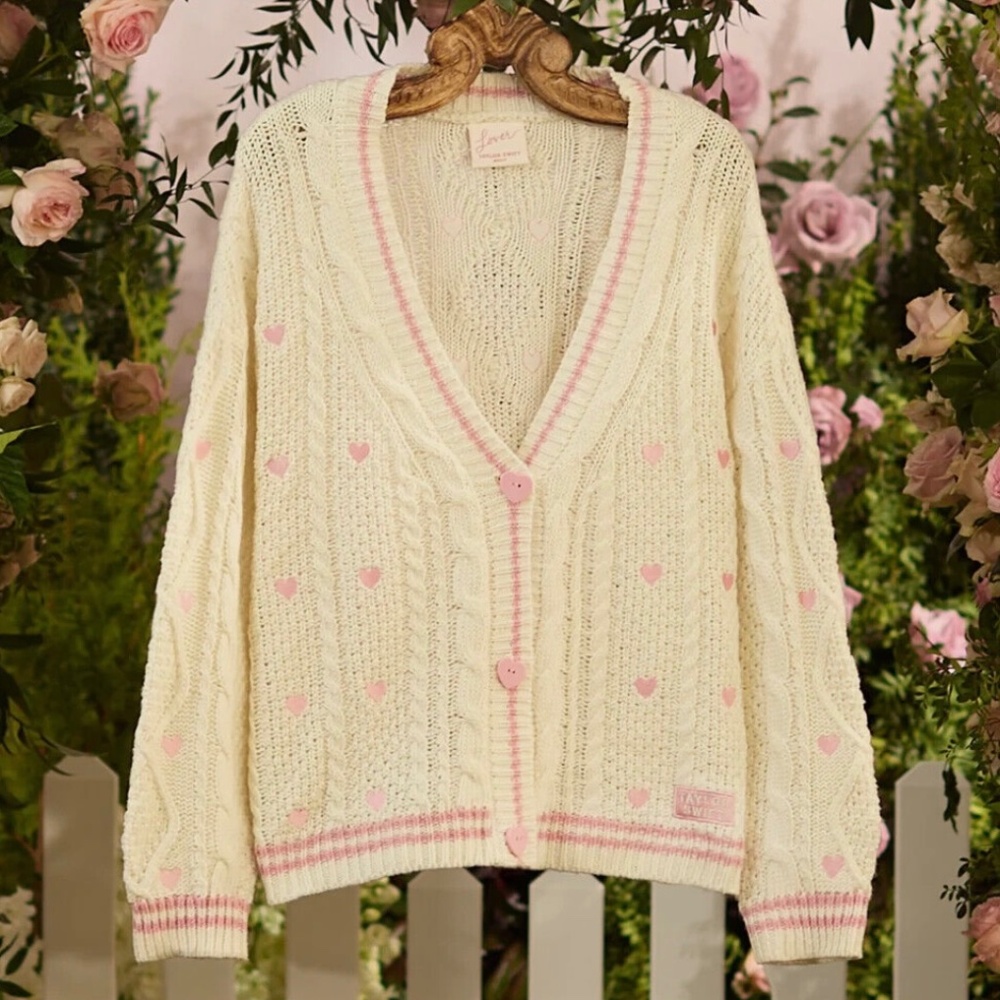 Taylor Swift Lover Cardigan- M/L New, Never Worn